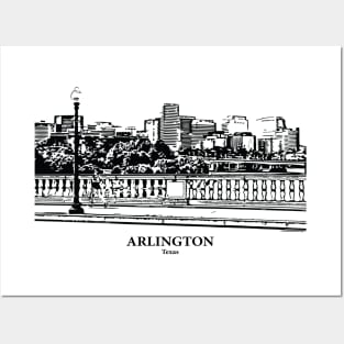 Arlington - Texas Posters and Art